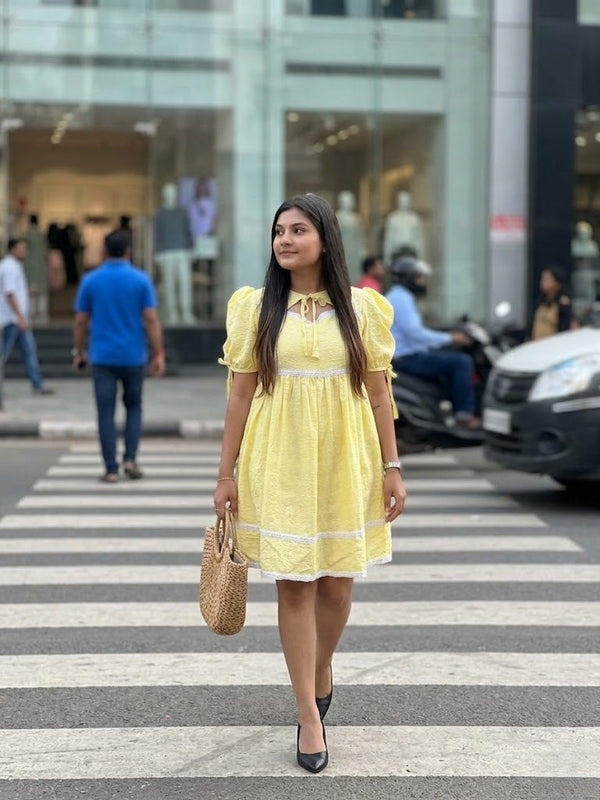 Sunshine Breeze Cotton Dress