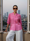 Fuchsia Floral Charm Shirt