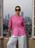 Fuchsia Floral Charm Shirt