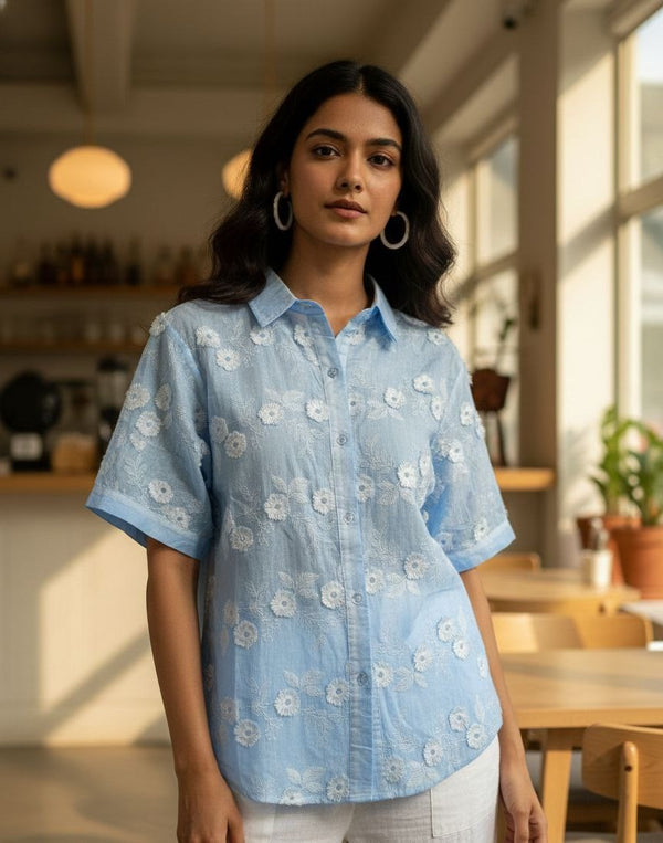 Serene Sky Mist Shirt