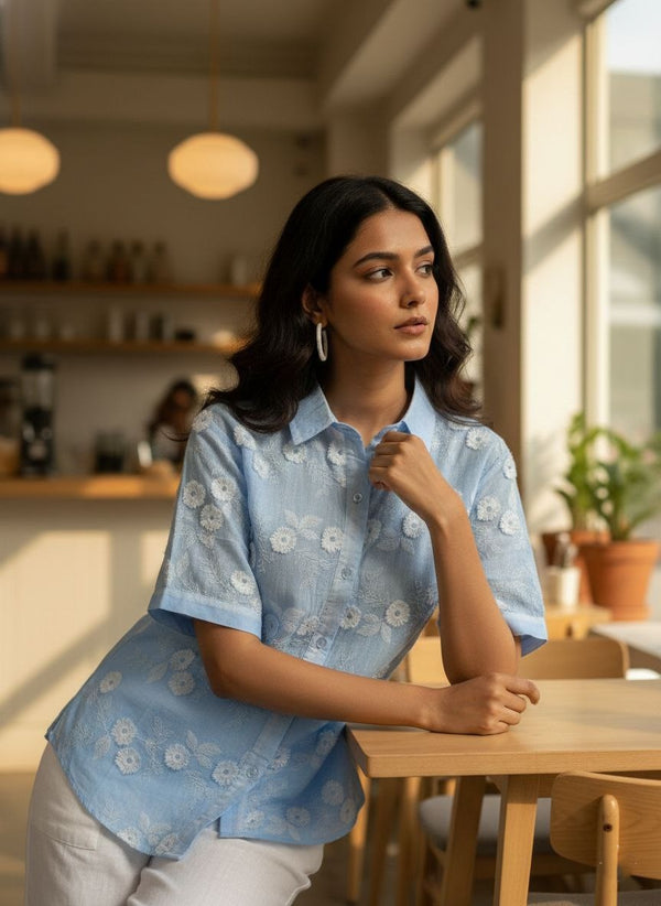 Serene Sky Mist Shirt